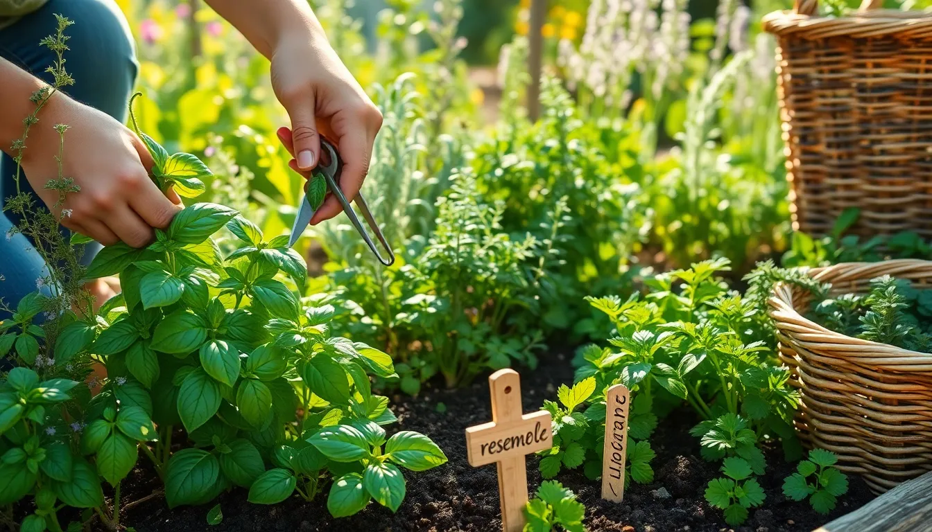 Steps To Harvest Herbs Without Killing The Plant