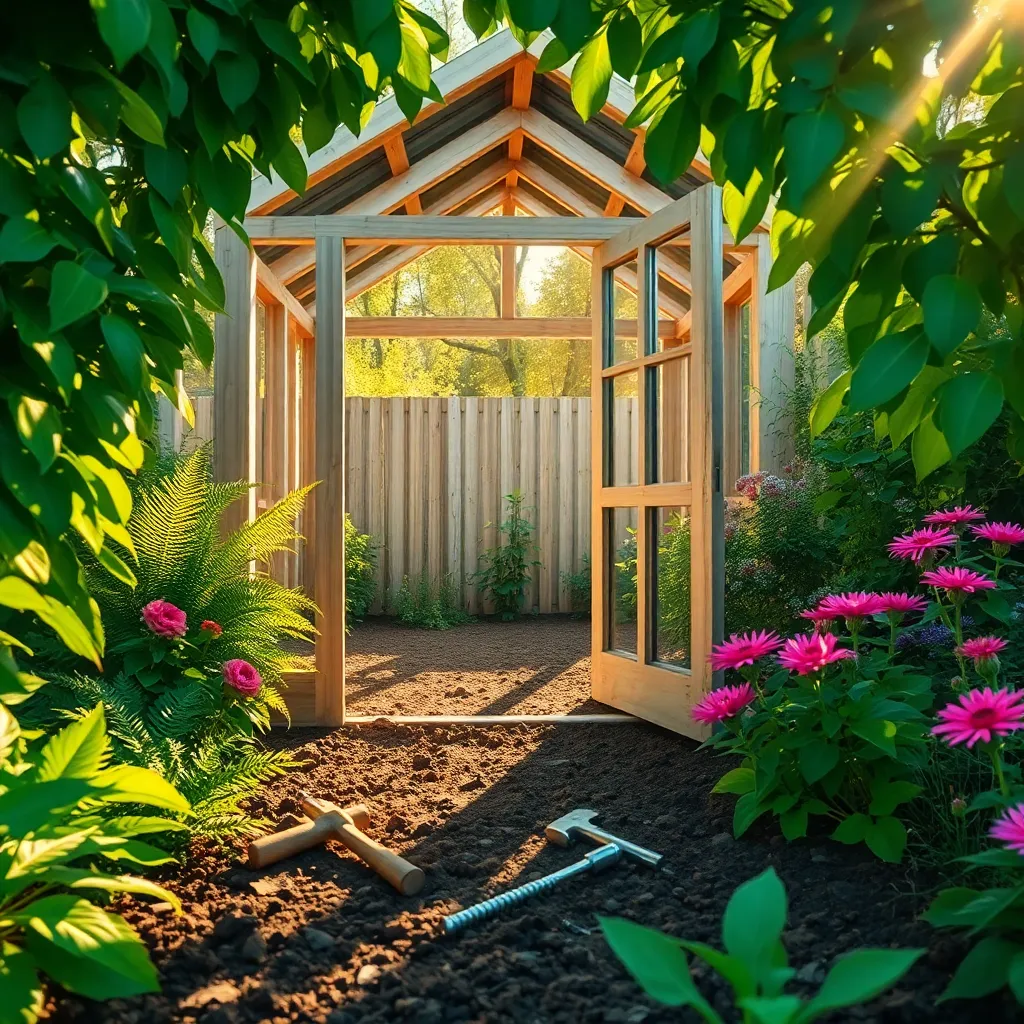 Assemble Greenhouse Frame Carefully