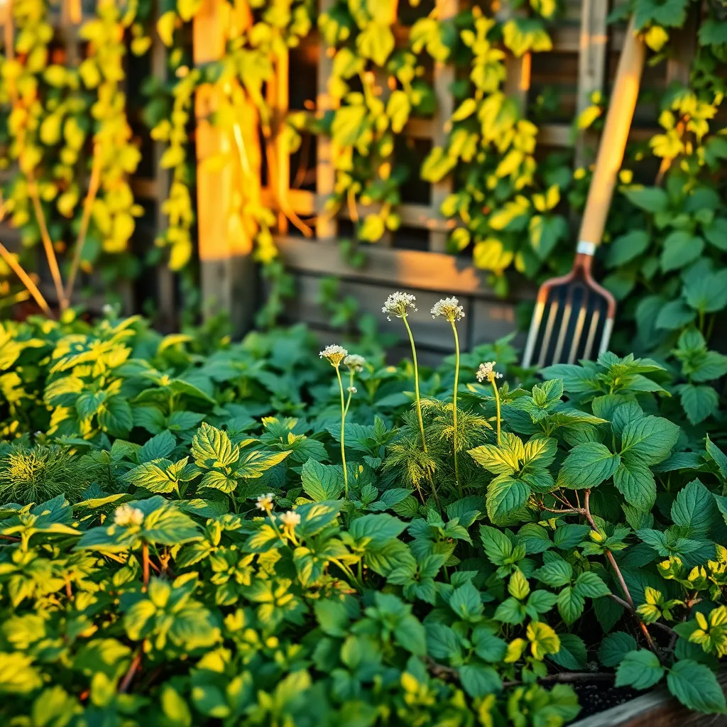 Overcrowding Plants: Weed Sanctuary