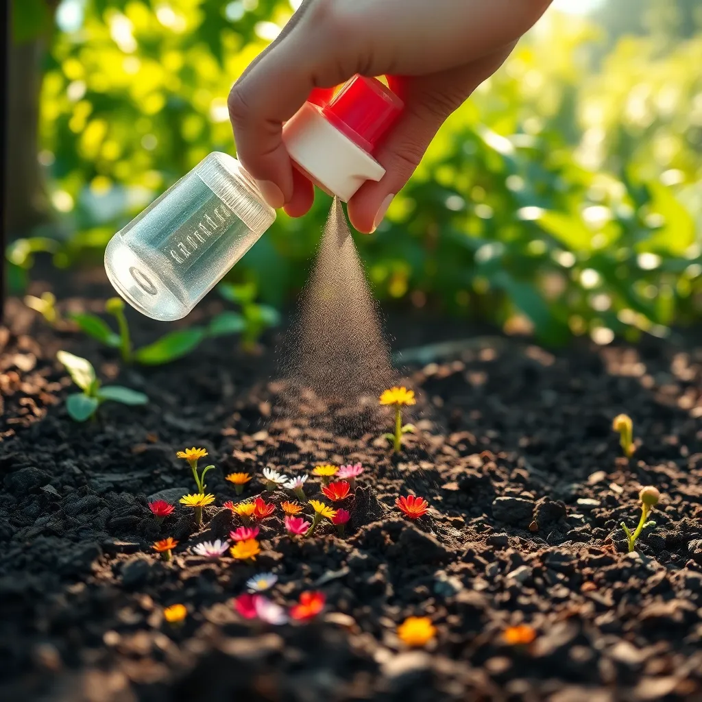 Water Seeds Gently and Regularly