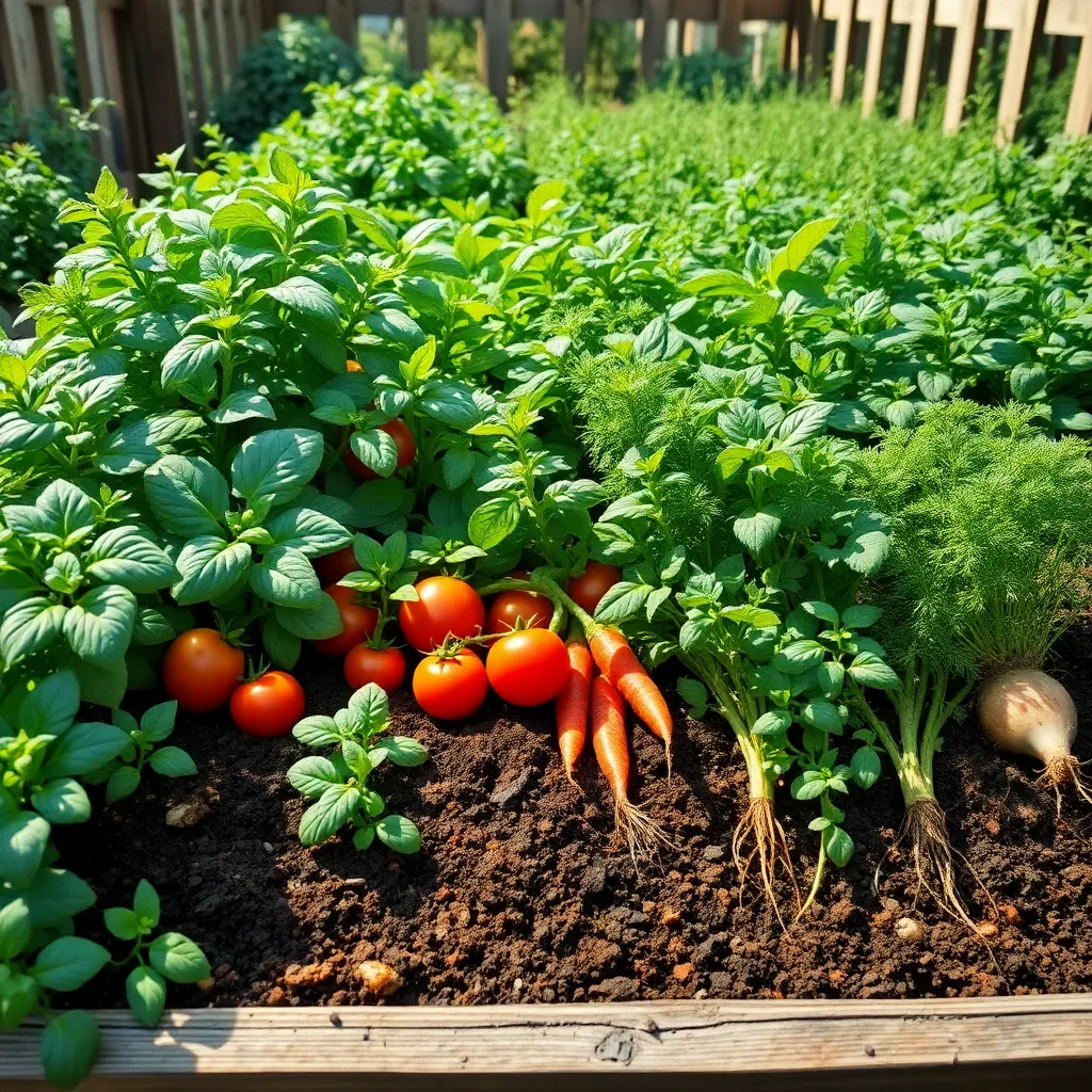 Identify Compatible Vegetable Pairs