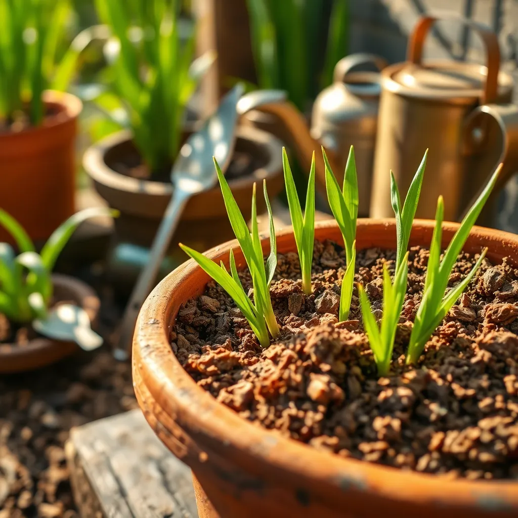 Prepare Well-Draining Potting Mix