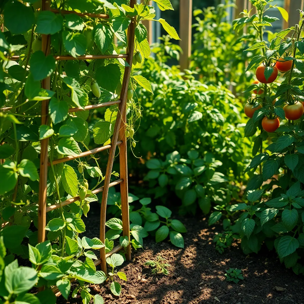 Using Weak Trellis Materials