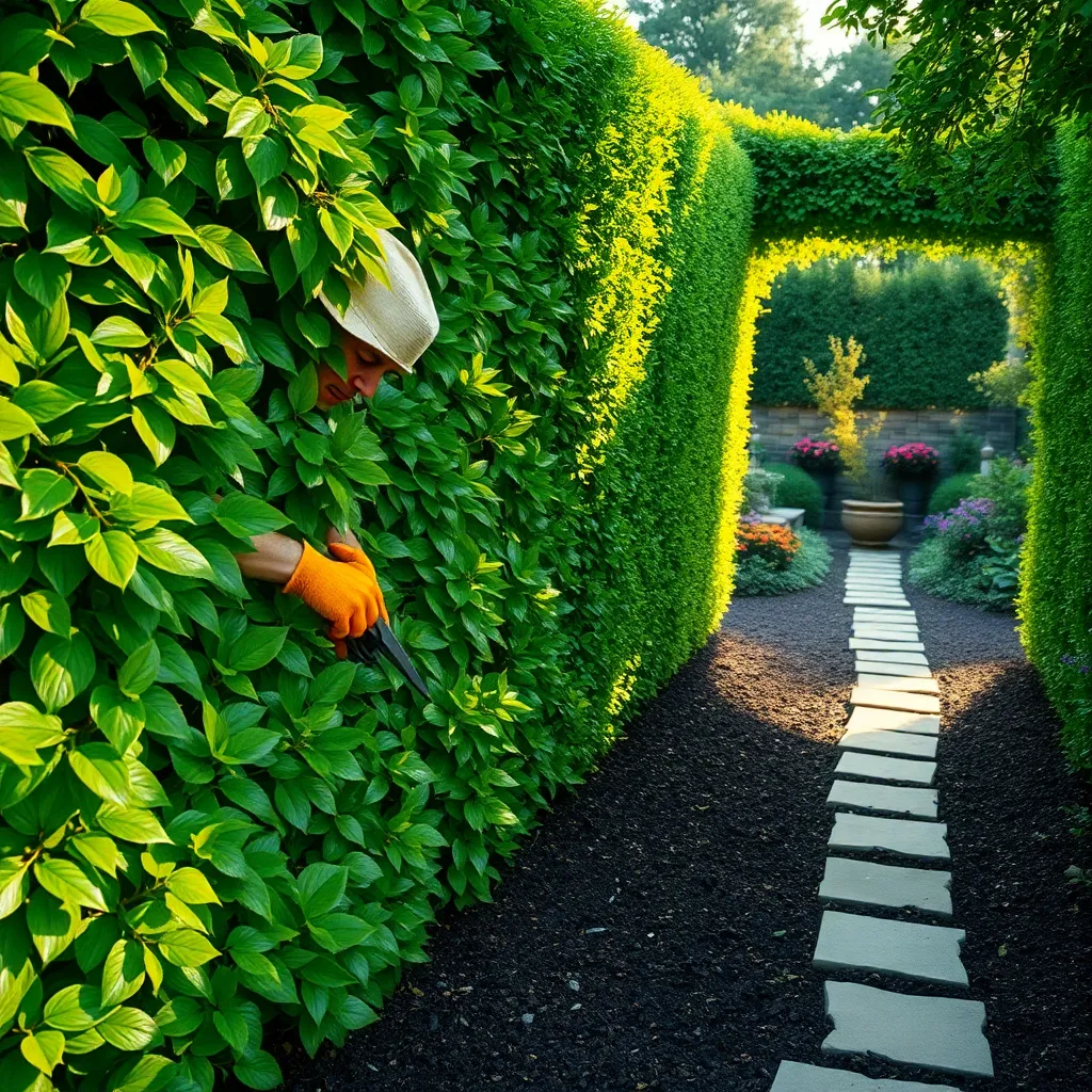 Prune Regularly for Shape Control
