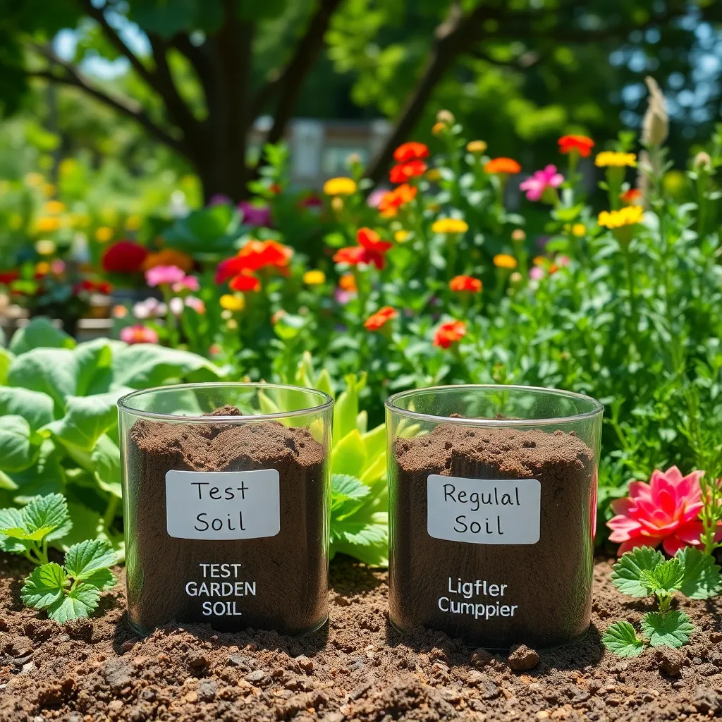 Comparing Test Soil to Regular Soil
