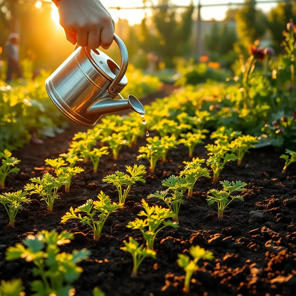 Water Consistently, Avoid Overwatering