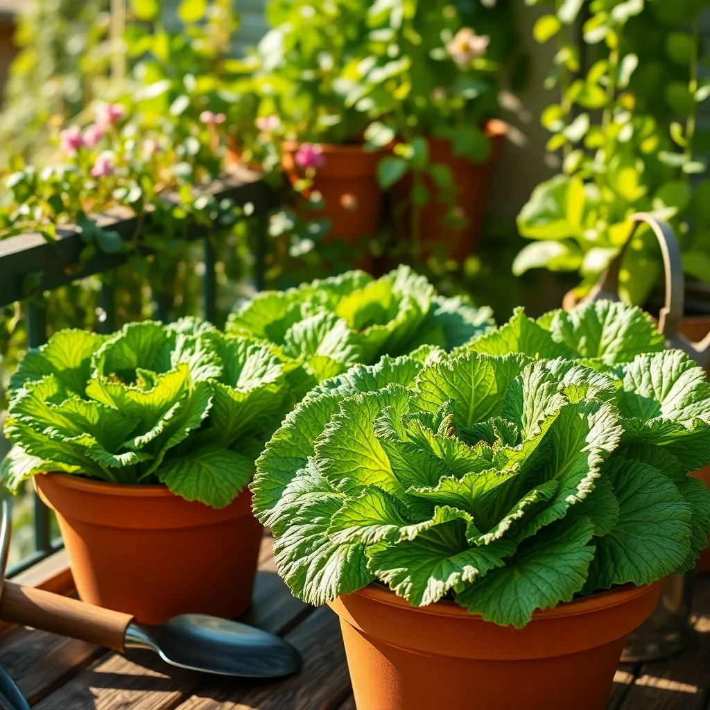 Optimal Care for Container Lettuce