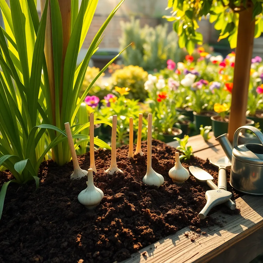 Ideal Soil Mix for Garlic