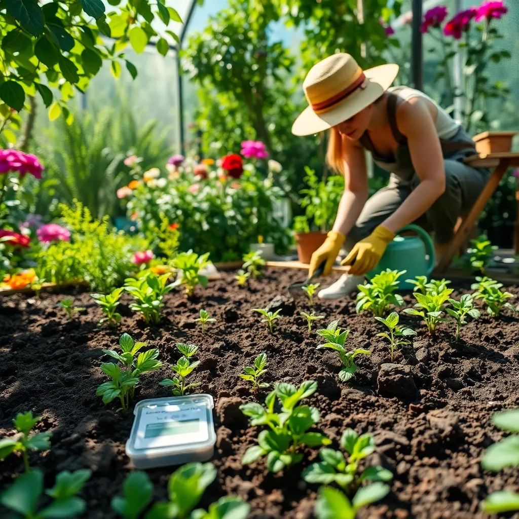 Steps to Prepare Test Garden Soil