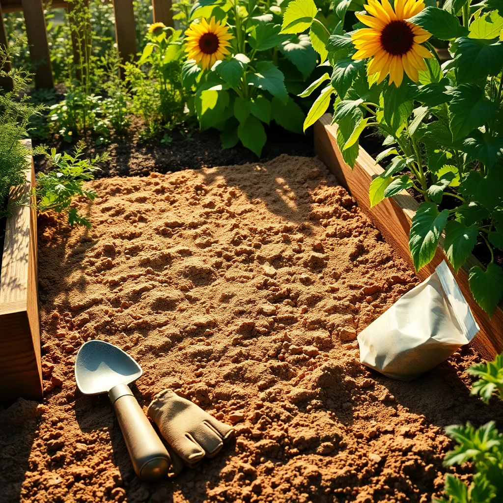 Prepare Loose, Sandy Soil