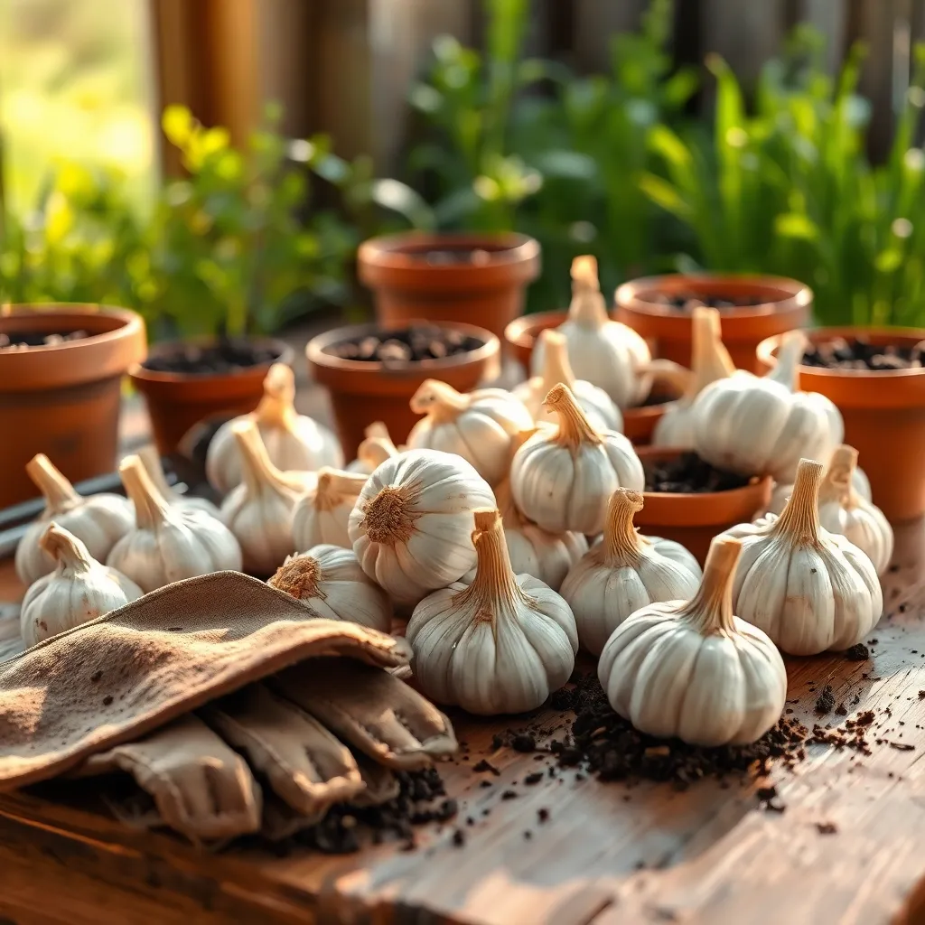 Select Suitable Garlic Cloves