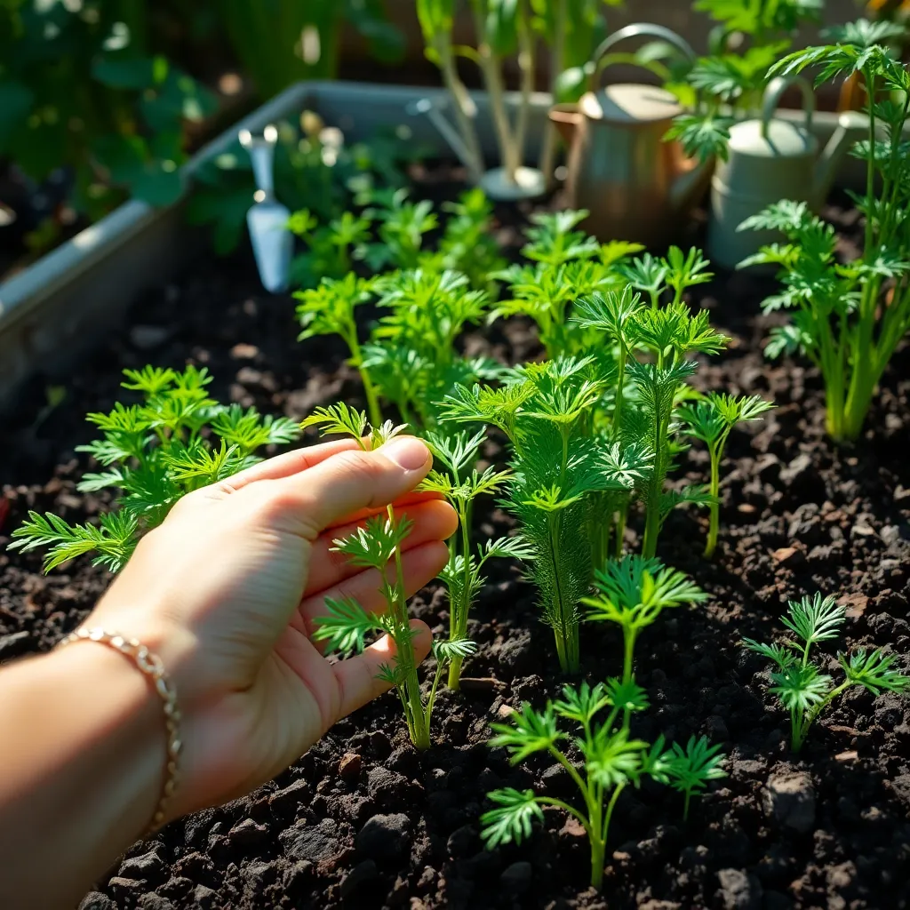Thin Seedlings for Strong Growth