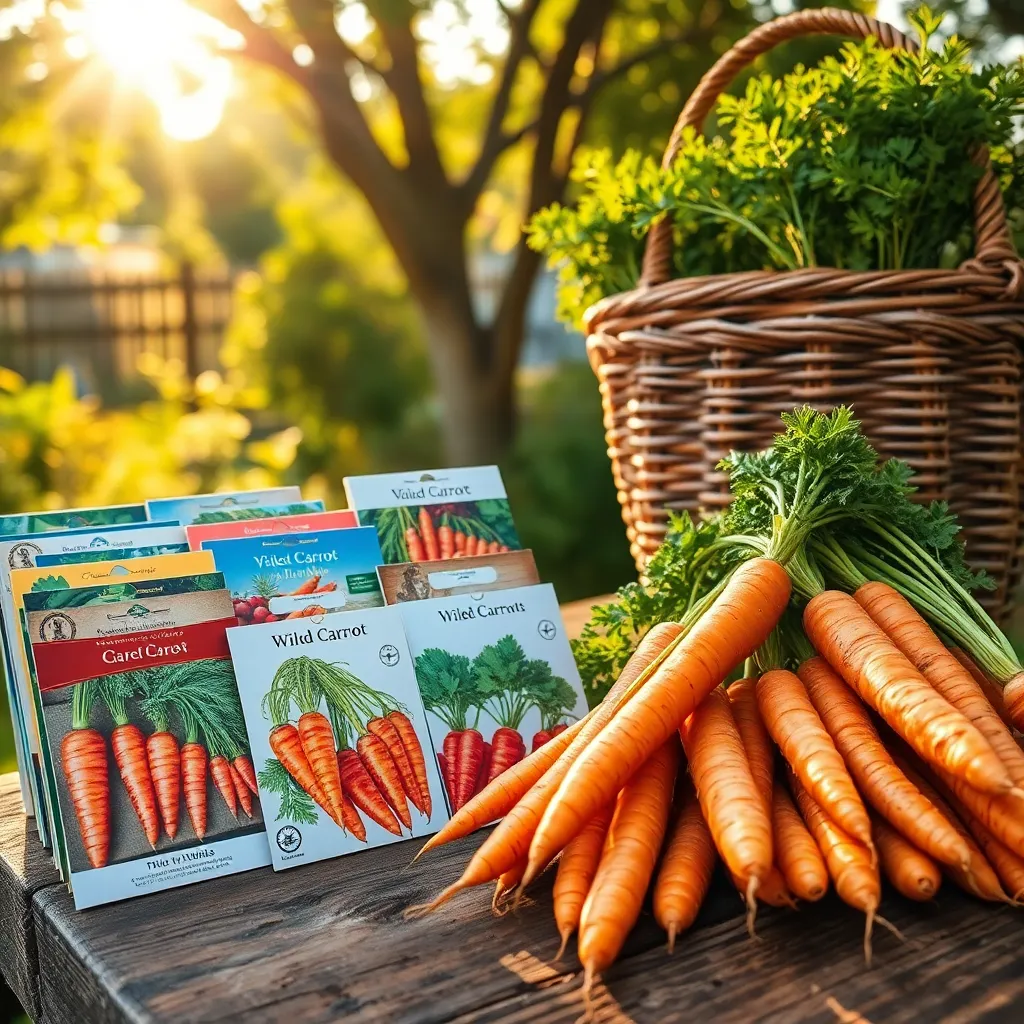 Select Quality Carrot Seeds