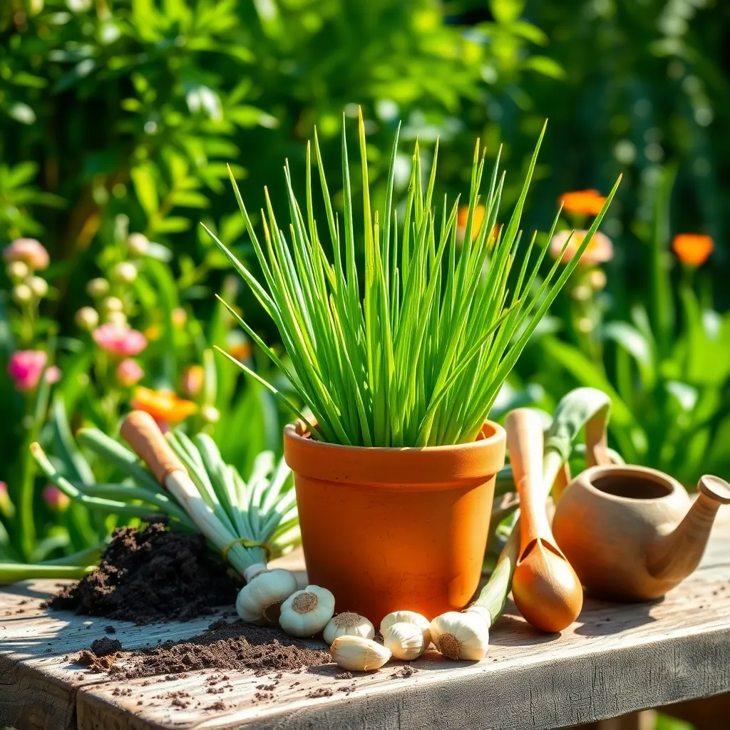 Ideal Pot Size for Garlic