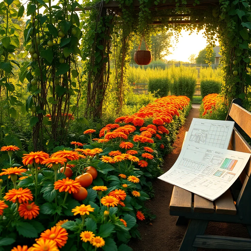 Plan Companion Planting Layout