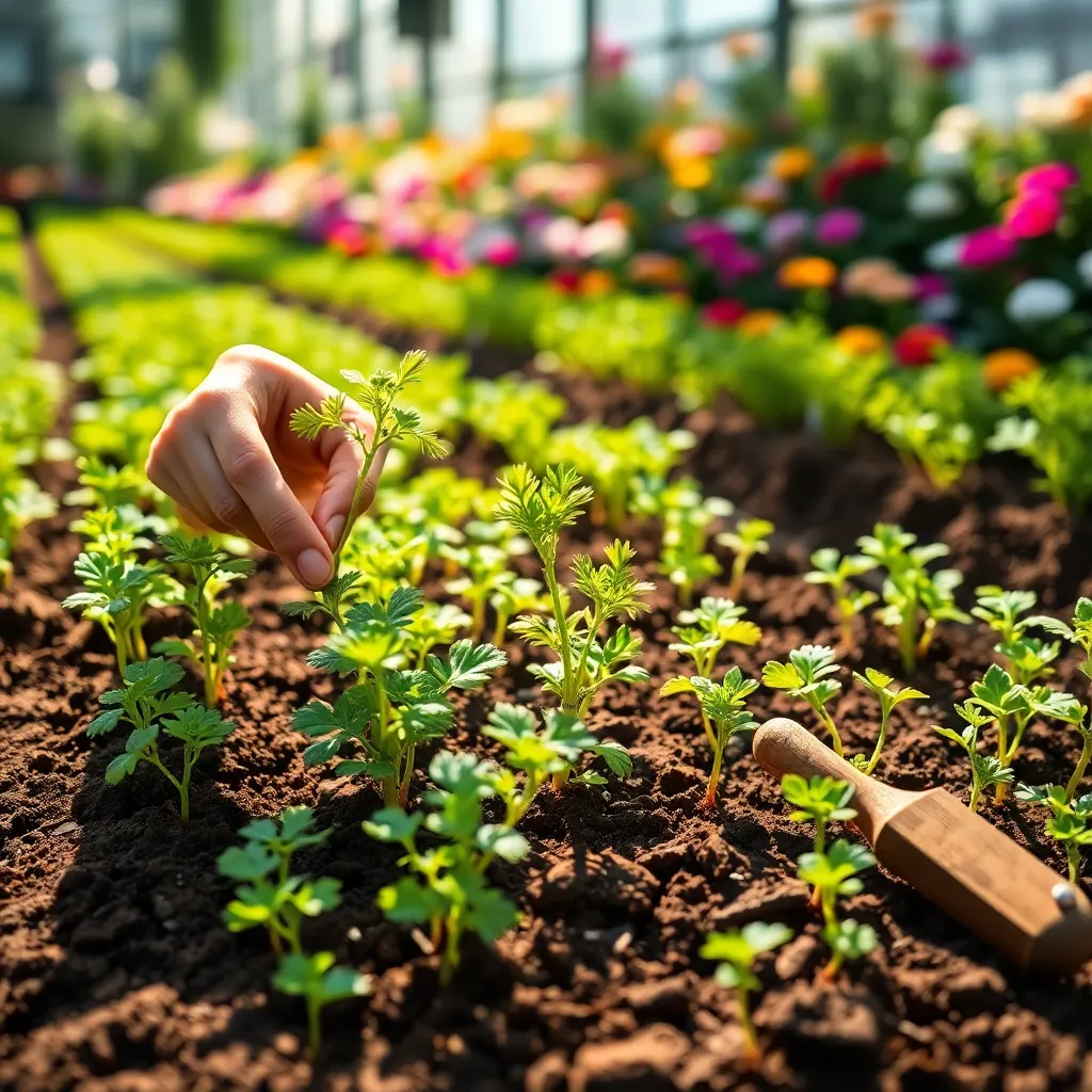 Thin Seedlings for Space