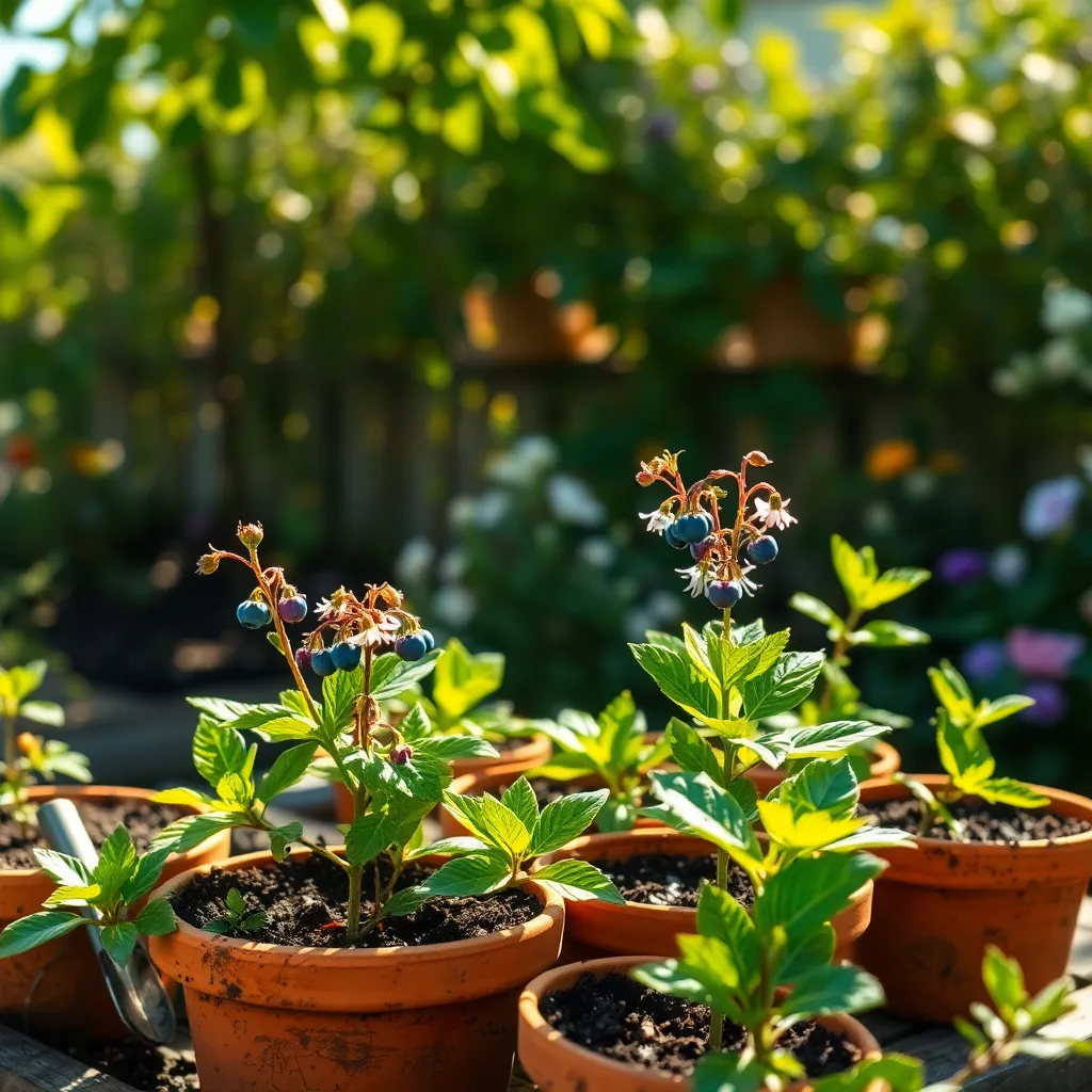 Plant Blueberries at Correct Depth