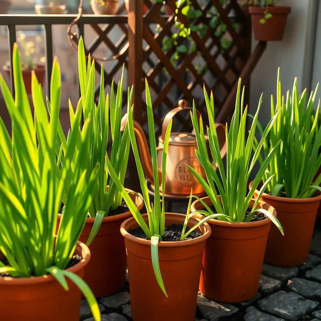 Water and Position for Sunlight