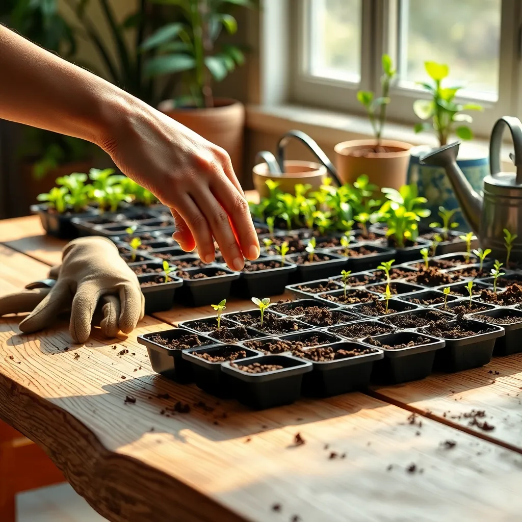 Sow Seeds at Correct Depth