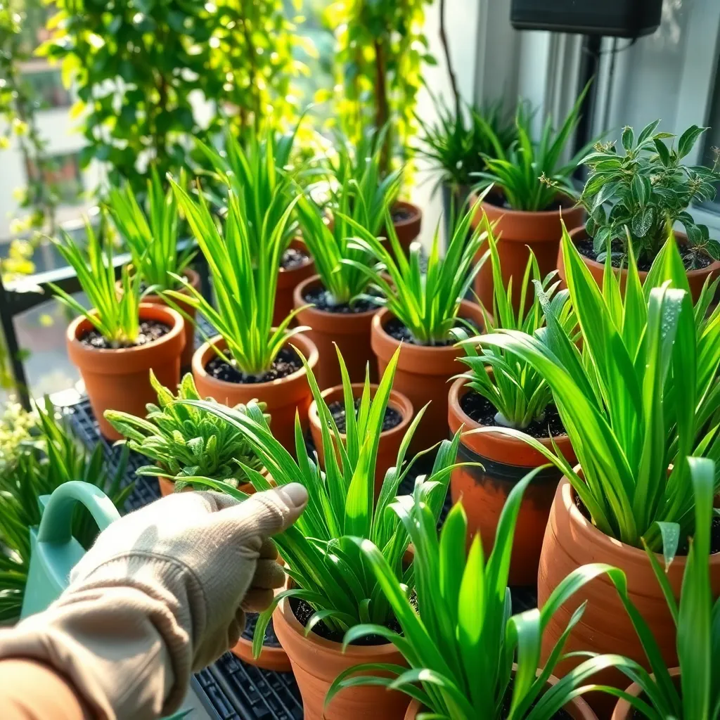 Space-Saving Benefits of Container Growing