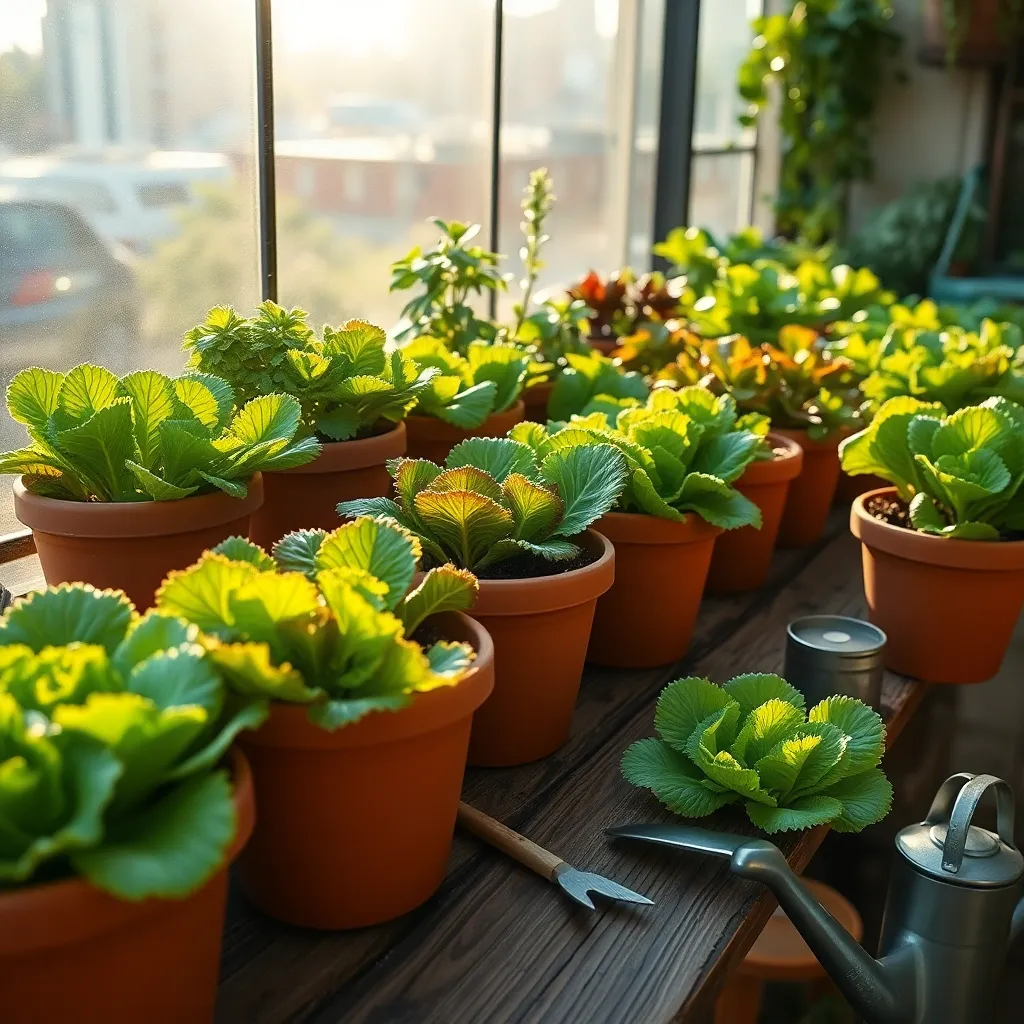 Choose Shallow, Wide Containers