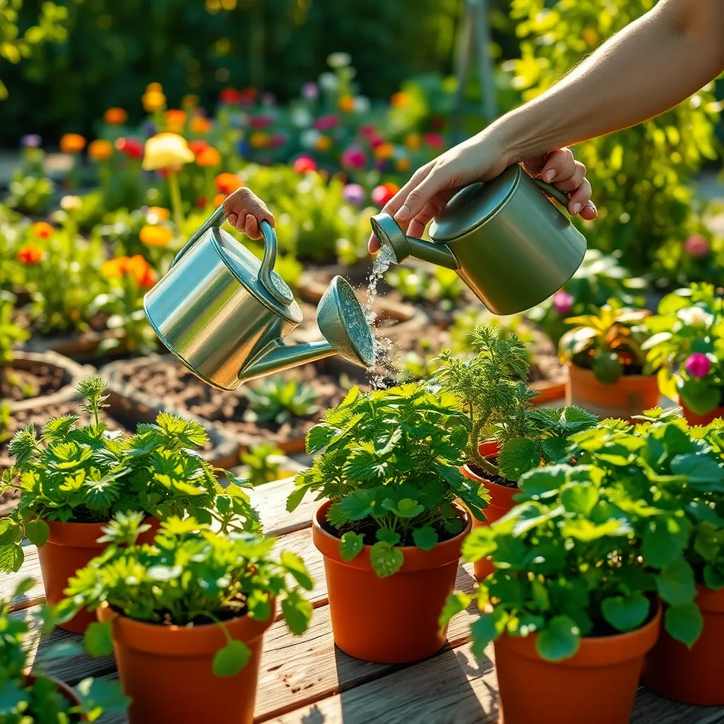 Water Thoroughly After Fertilizing