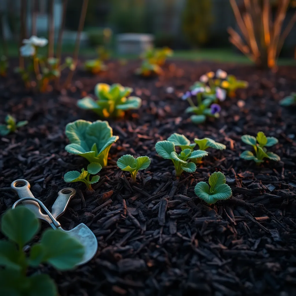 Use Mulch to Insulate Roots