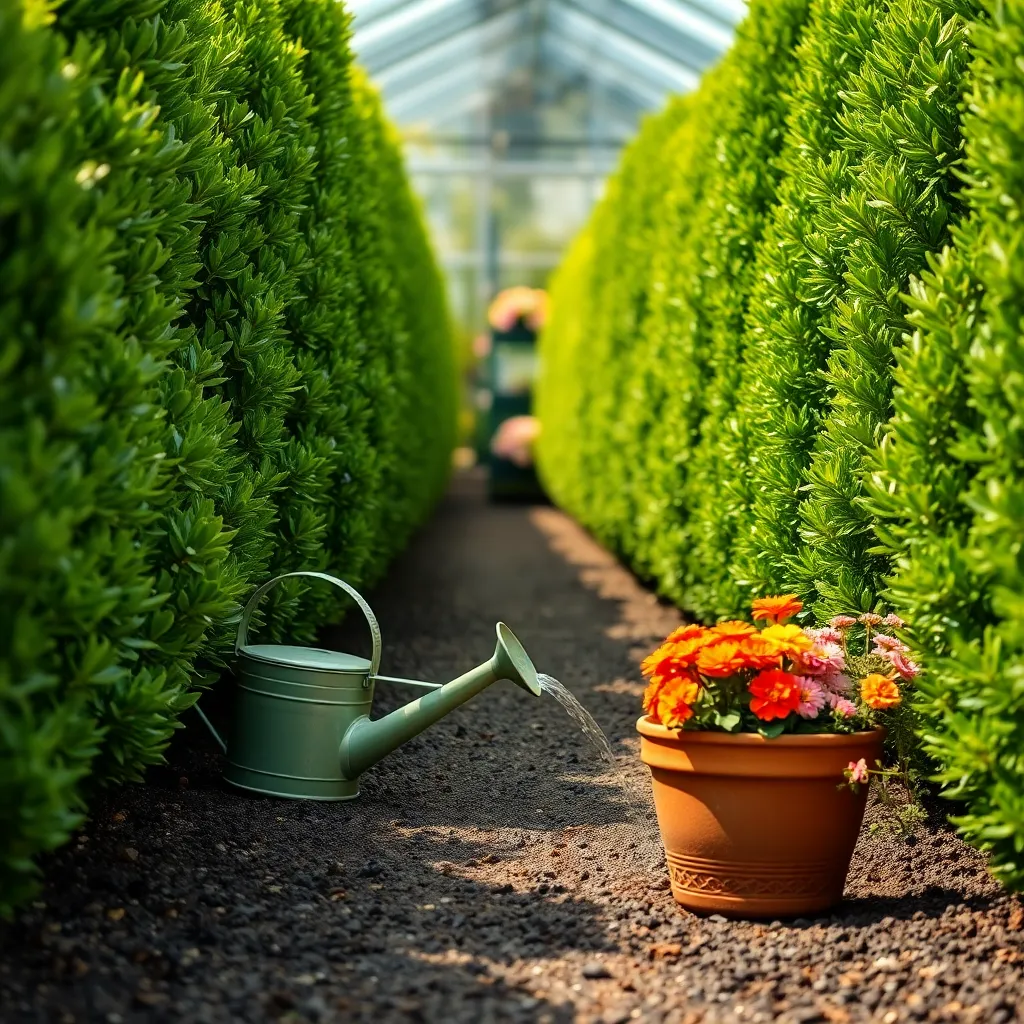 Water Consistently for Healthier Hedges