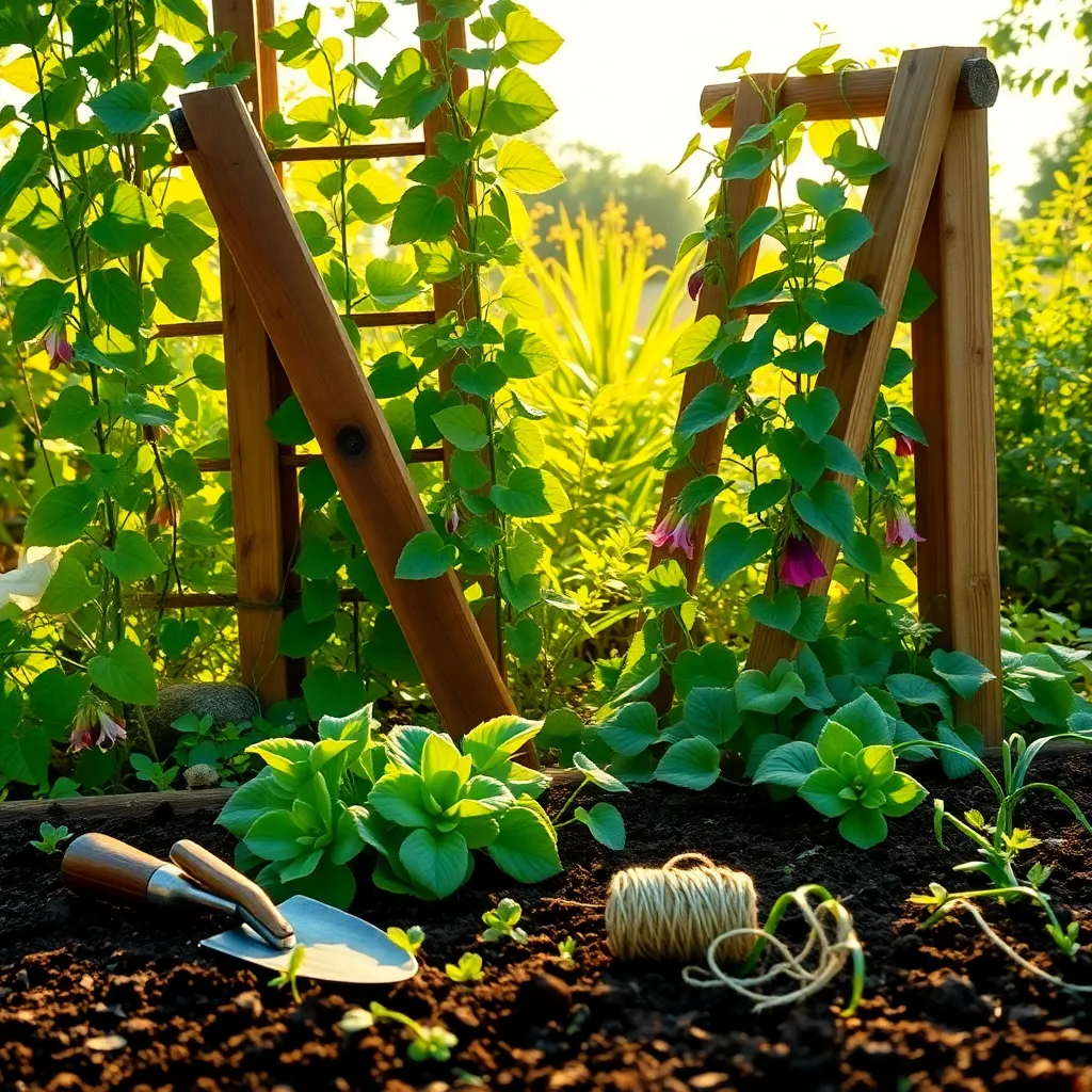 Improper Trellis Anchoring