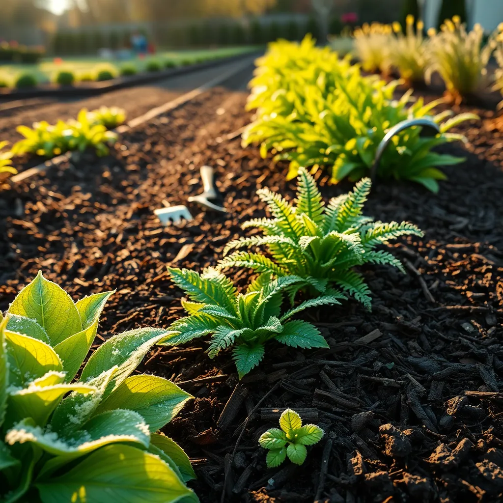 Use Mulch to Insulate Roots