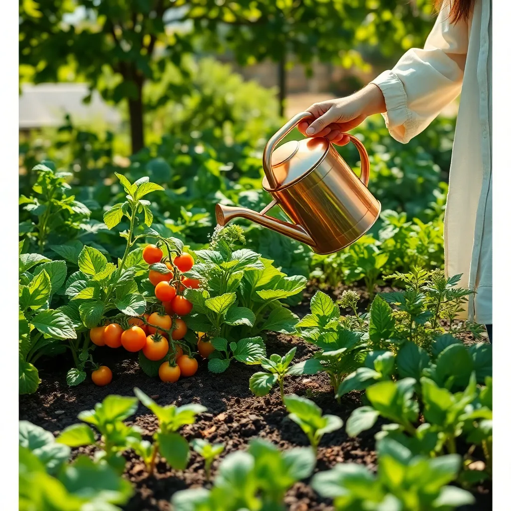 Water Plants to Activate Nutrients