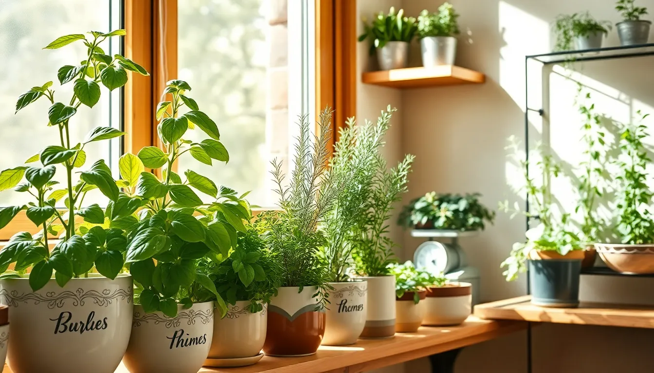 How to Grow Herbs Indoors Year-Round