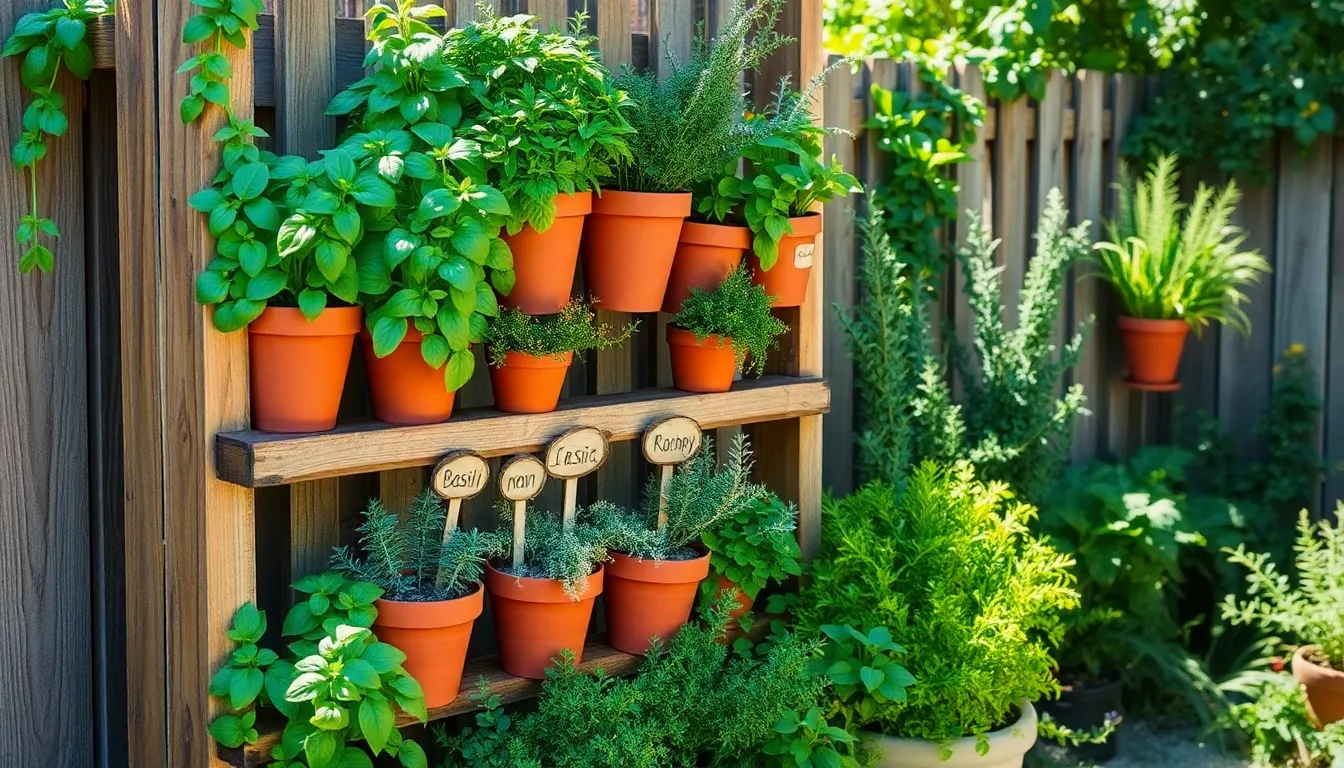How to Build a Vertical Herb Garden