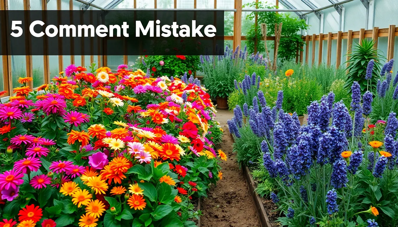 5 Common Mistakes to Avoid in Flower Gardening