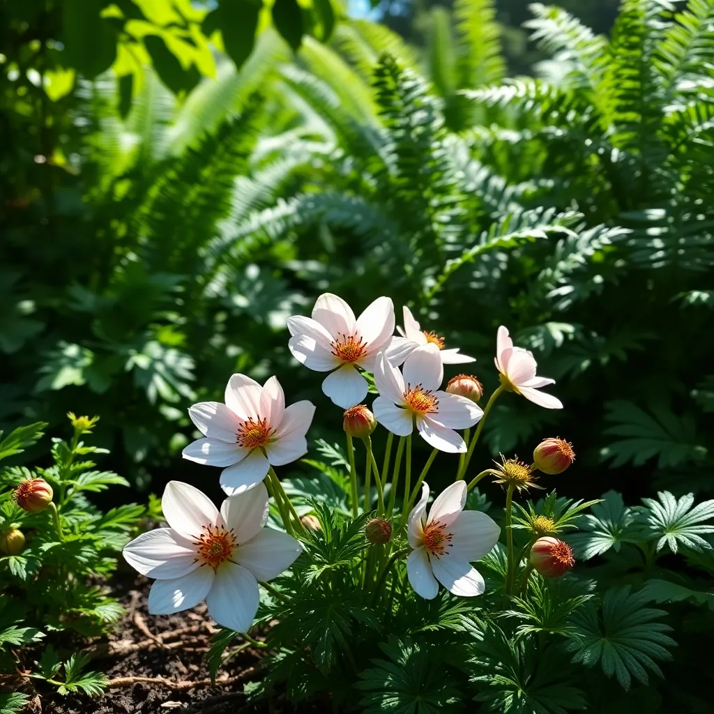 Japanese Anemone (Anemone hupehensis)