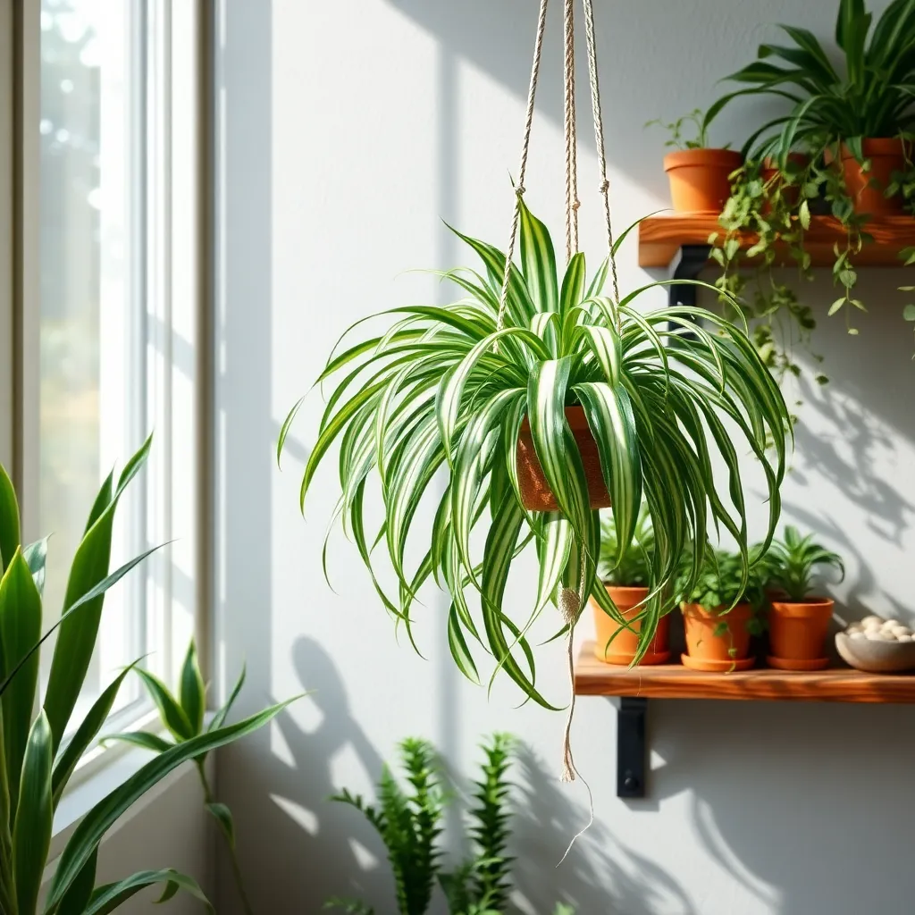 Spider Plant (Chlorophytum comosum)