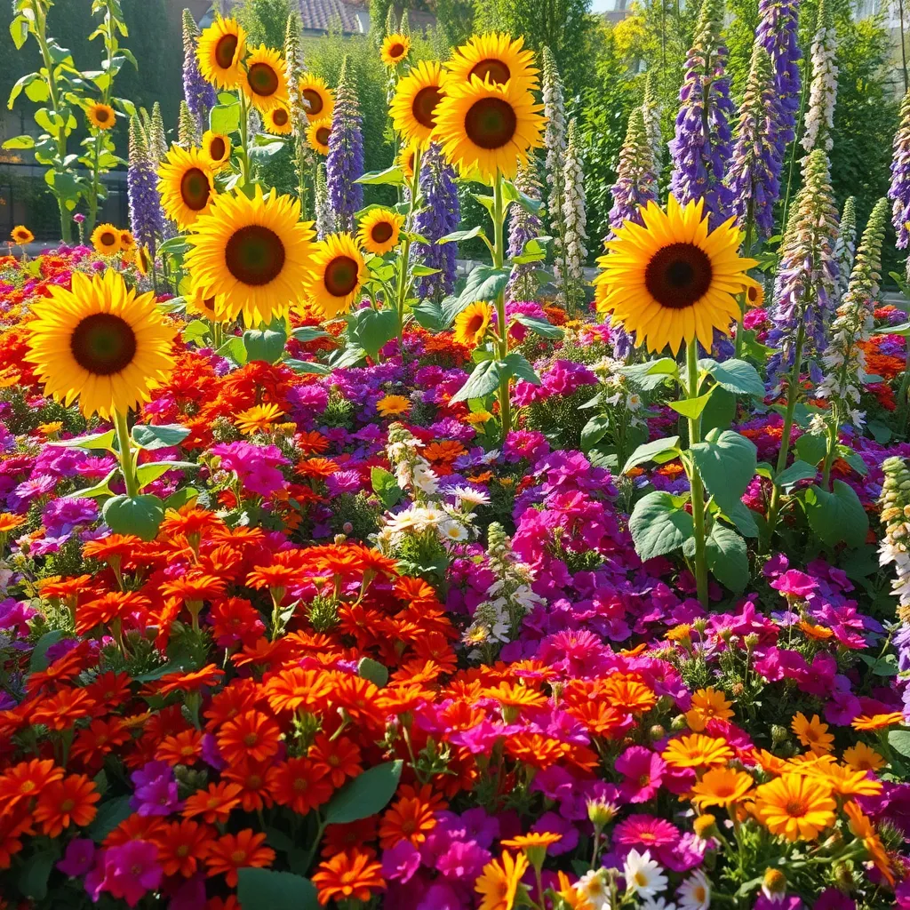 Overcrowding Flower Beds