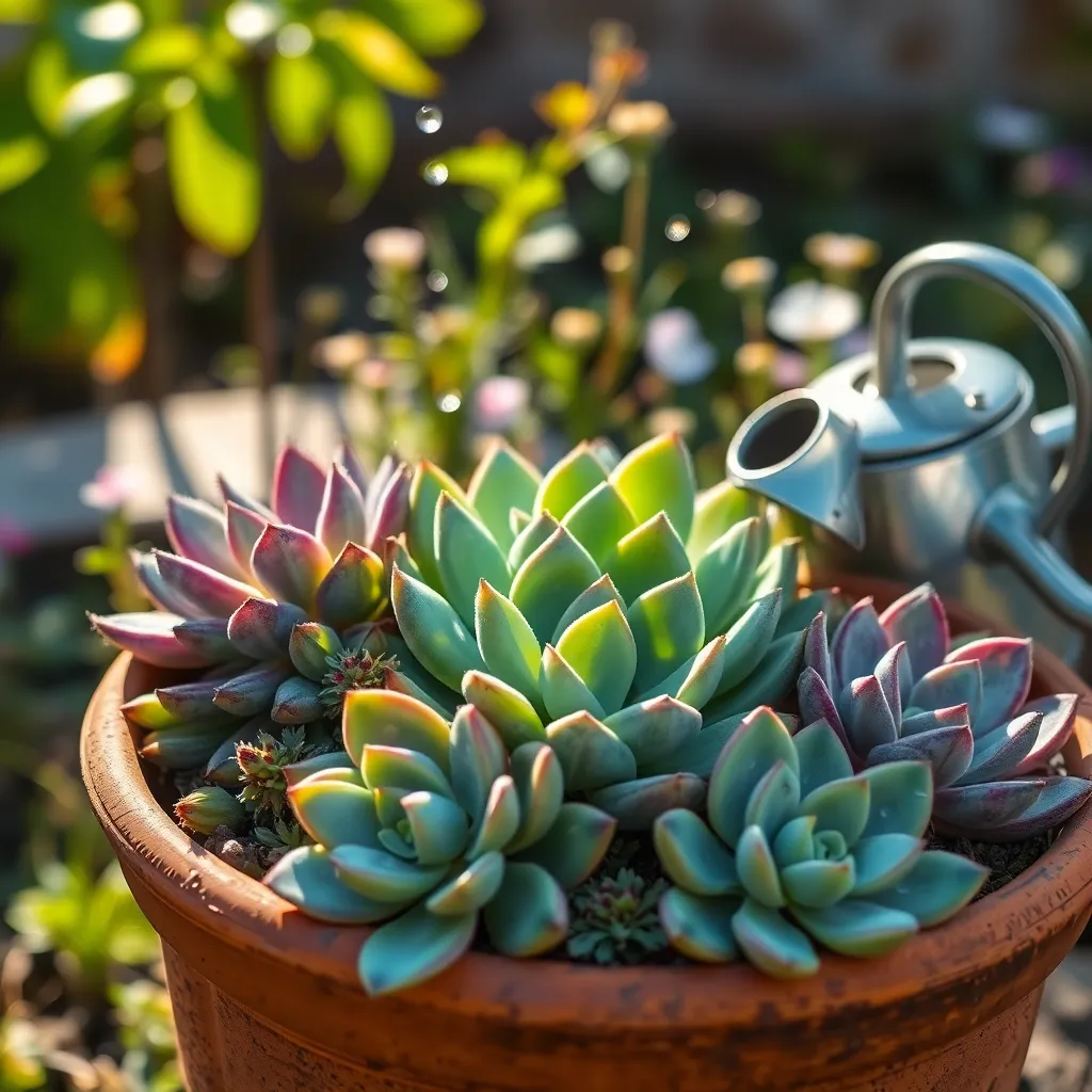 Water Thoroughly, Not Frequently