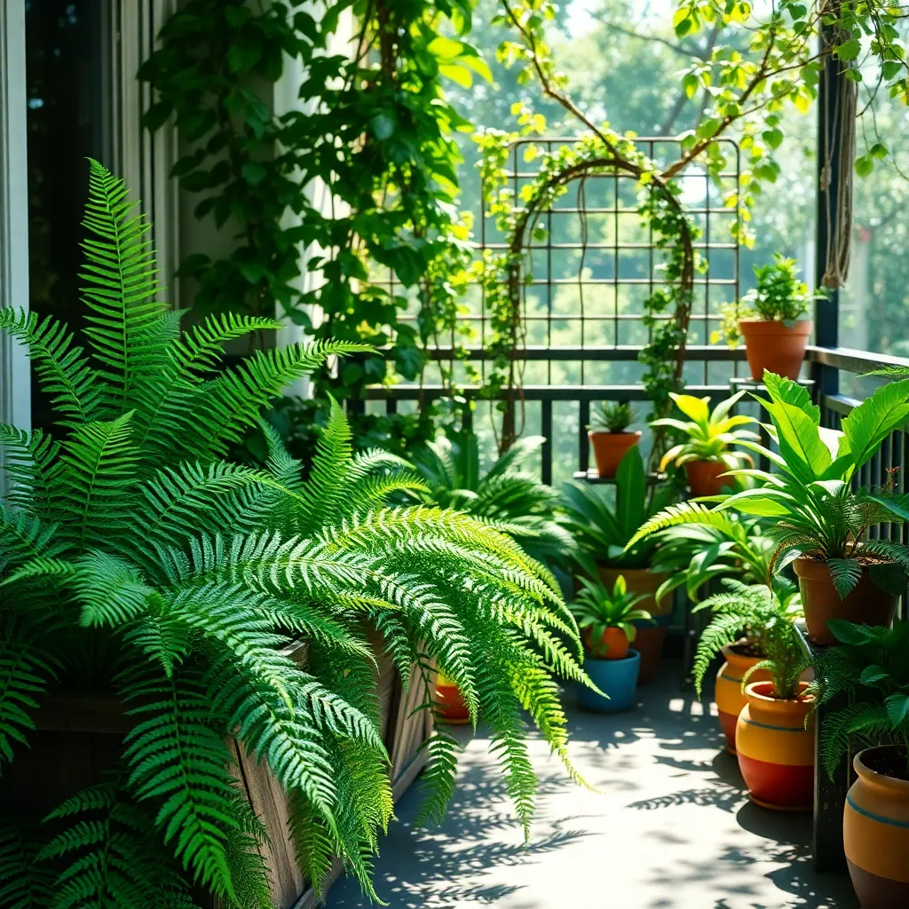 Shade-Tolerant Ferns (Lush Green Look in Low Light)