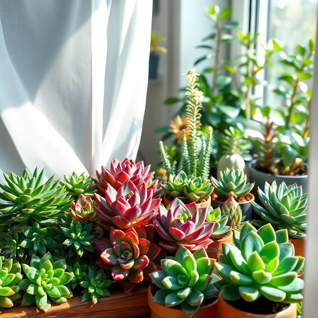 Maintaining Healthy Indoor Succulents