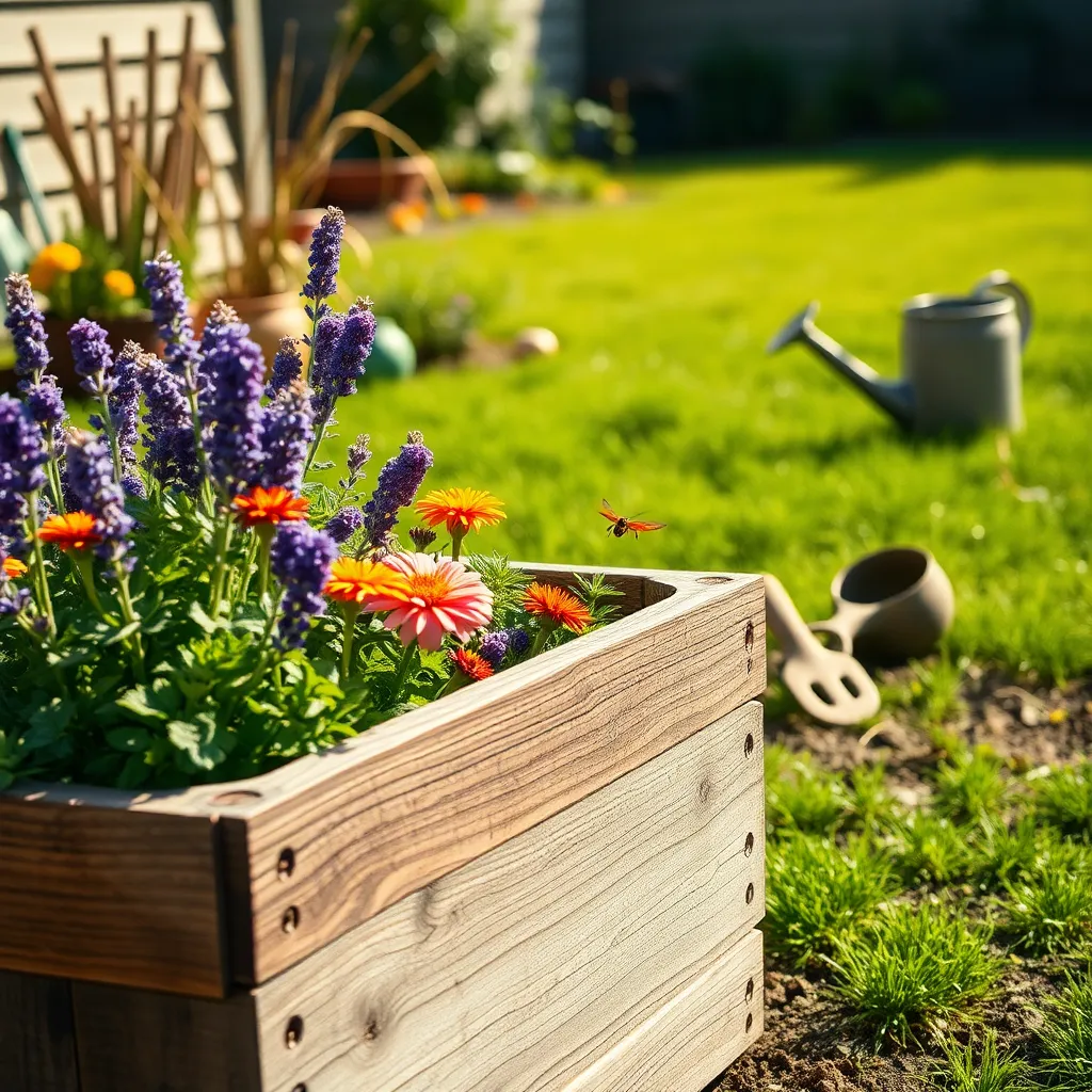 Build Planter Boxes from Reclaimed Wood