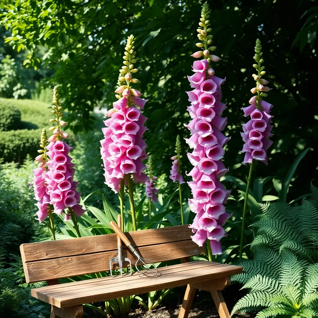 Foxglove 'Camelot Rose' (Digitalis purpurea)