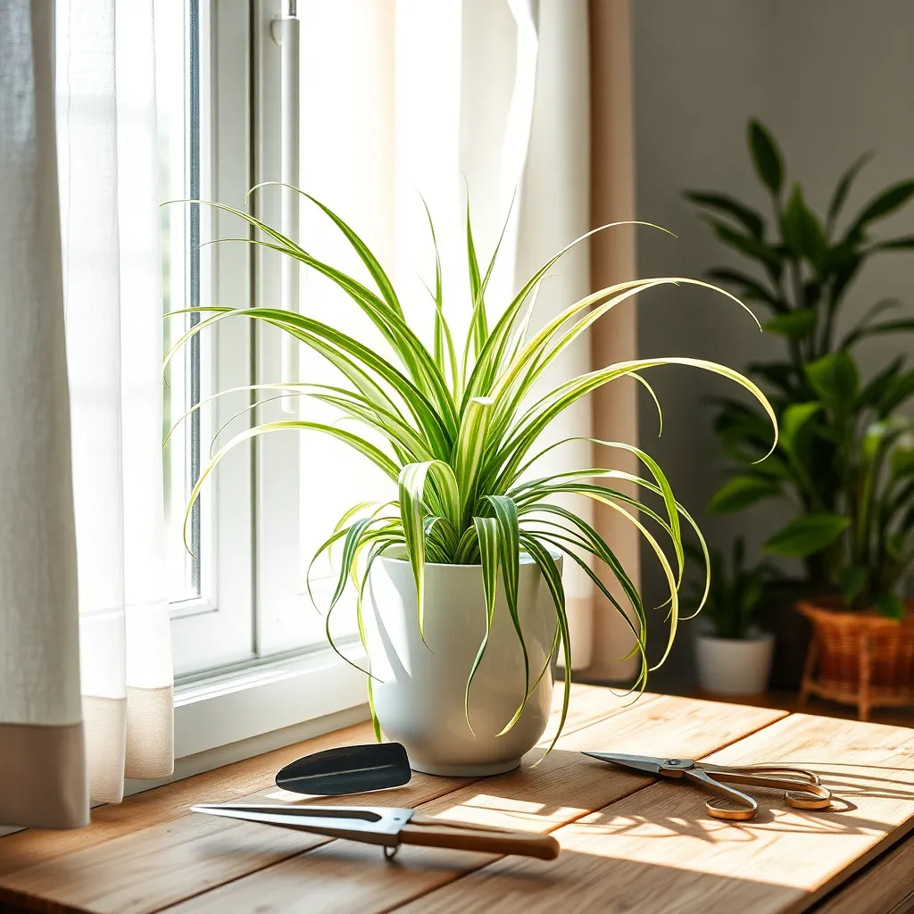 Spider Plant: Easy-Care Elegance
