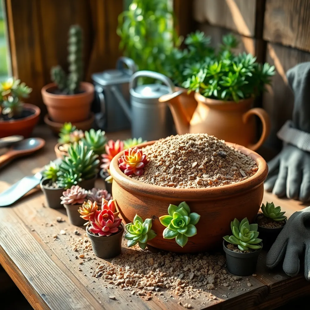 Prepare the Potting Mix