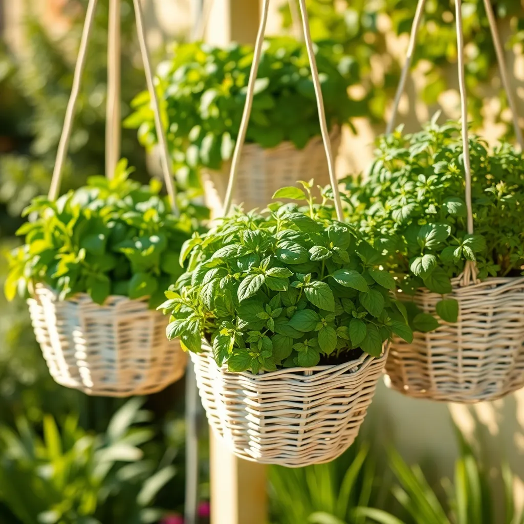 Plant Herbs with Adequate Spacing