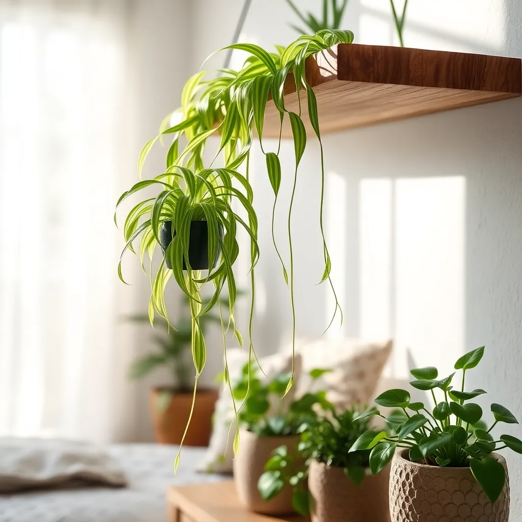 Spider Plant (Chlorophytum comosum)