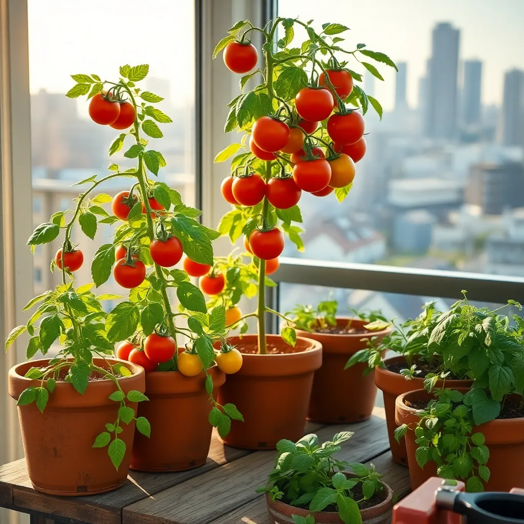 Dwarf Tomato Varieties (High Yield on Minimal Space)