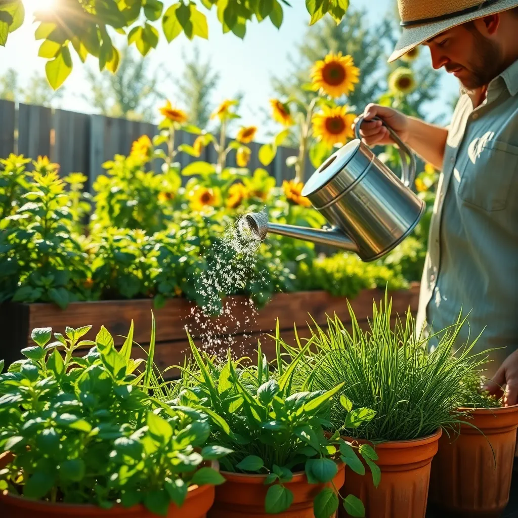 Water and Maintain Regularly