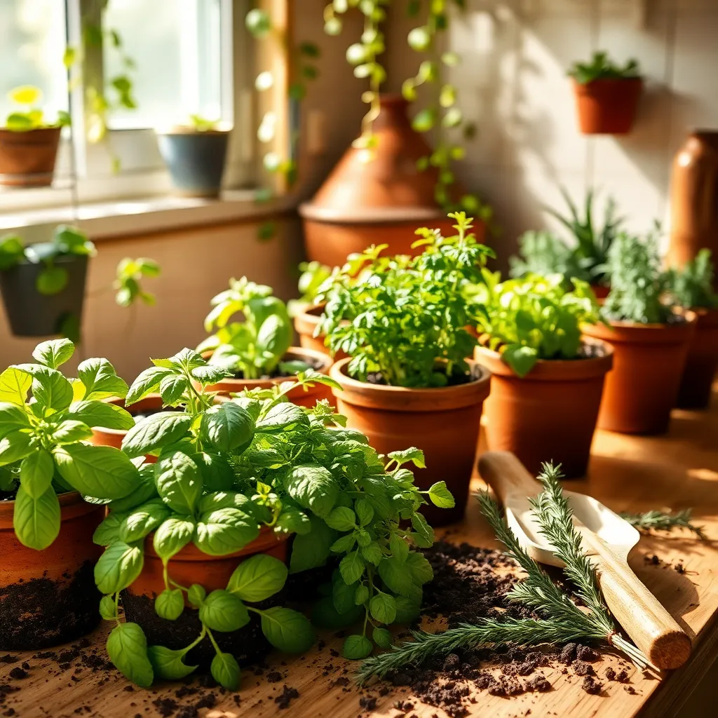 Prepare Indoor Planting Containers