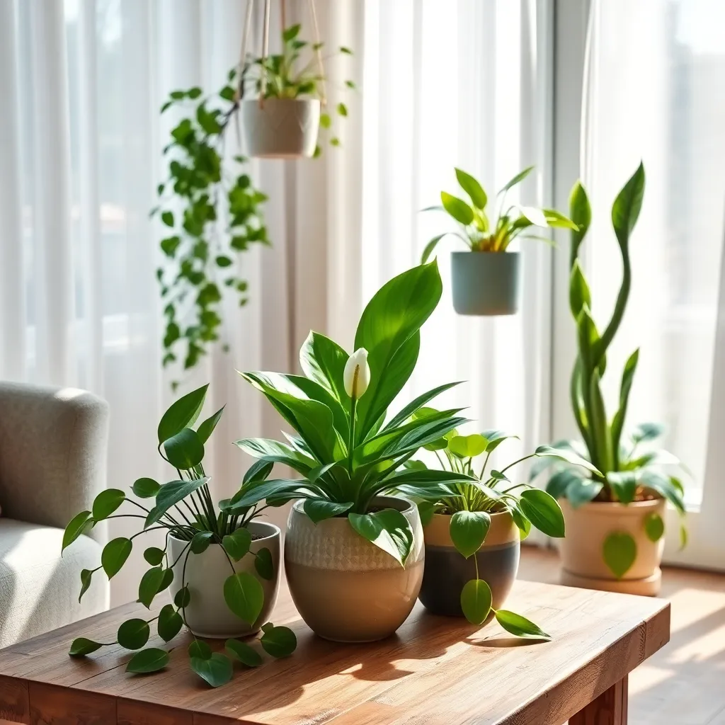 Benefits of Clean-Air Houseplants